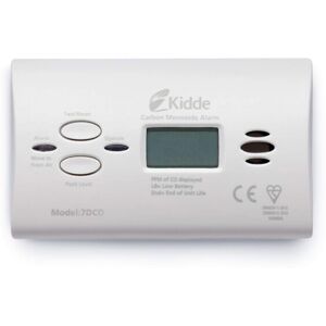 Kidde 7DCOC 7DCO Kidde Carbon Monoxide Alarm, White Kidde 7DCOC 7DCO Kidde Carbon Monoxide Alarm, White