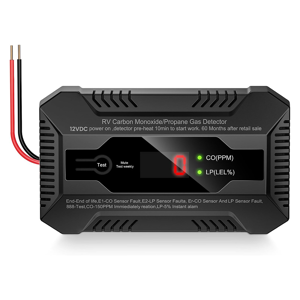 sin marca RV Carbon Monoxide & Propane Gas Detector Alarm - 2-in-1 LP/CO Sensor, LCD Displ sin marca RV Carbon Monoxide & Propane Gas Detector Alarm - 2-in-1 LP/CO Sensor, LCD Displ