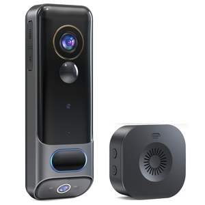Kopinma Dual Doorbell Camera Wireless No Subscription,2K Smart Door Wireless,with AI Hum Kopinma Dual Doorbell Camera Wireless No Subscription,2K Smart Door Wireless,with AI Hum