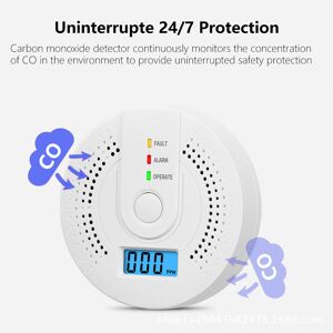 Unbranded Carbon Detector Monoxide Co Sensor Alarm Monitor Home Portable Travel Safety Unbranded Carbon Detector Monoxide Co Sensor Alarm Monitor Home Portable Travel Safety