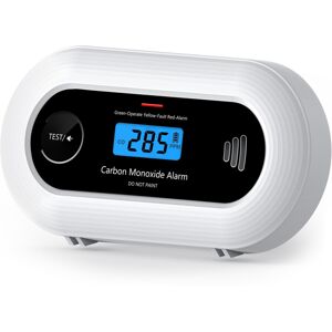 Saudism Portable CO Alarm with Digital LCD Display,for Home,Office and Travel Saudism Portable CO Alarm with Digital LCD Display,for Home,Office and Travel