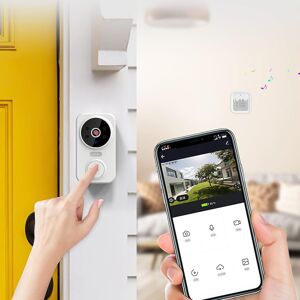 Unbranded Wireless Video Doorbell Camera with Motion Detection & Night Vision Unbranded Wireless Video Doorbell Camera with Motion Detection & Night Vision