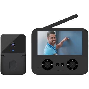 Unbranded Wireless Video Doorbell Camera 4.3" IPS Screen Unbranded Wireless Video Doorbell Camera 4.3" IPS Screen