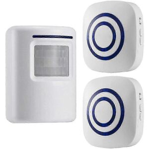 Kikidex (As show, One size) Wireless Doorbell PIR Infrared Sensor Motion Detector Entry Kikidex (As show, One size) Wireless Doorbell PIR Infrared Sensor Motion Detector Entry