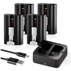 Unbranded 4-Pack Replacement Battery for Ring Doorbell - 6040mAh Rechargeable Camera Batte Unbranded 4-Pack Replacement Battery for Ring Doorbell - 6040mAh Rechargeable Camera Batte