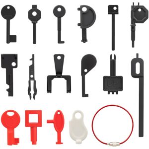 Call Point Tets Keys 16 Pcs Set, Mellbree Fire Alarm Engineers Call Point Key Ki Call Point Tets Keys 16 Pcs Set, Mellbree Fire Alarm Engineers Call Point Key Ki