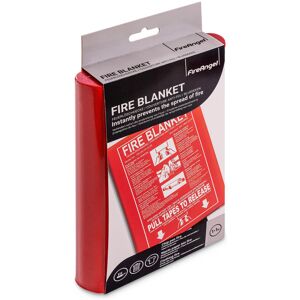 FireAngel 1 x 1 M Fire Blanket for Kitchen, Home, Caravan, Campervan, Safety Acc FireAngel 1 x 1 M Fire Blanket for Kitchen, Home, Caravan, Campervan, Safety Acc