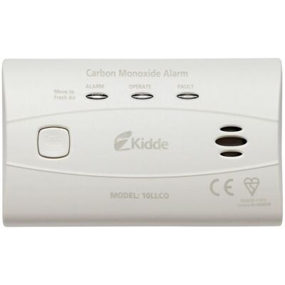 Kidde 10LLCO - Carbon Monoxide Detector - 10-Year Battery Kidde 10LLCO - Carbon Monoxide Detector - 10-Year Battery
