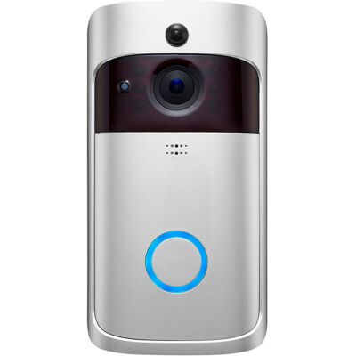 Unbranded WiFi Wireless Video Doorbell Camera HD Intercom Ring with Two-Way Audio, IR Nigh Unbranded WiFi Wireless Video Doorbell Camera HD Intercom Ring with Two-Way Audio, IR Nigh