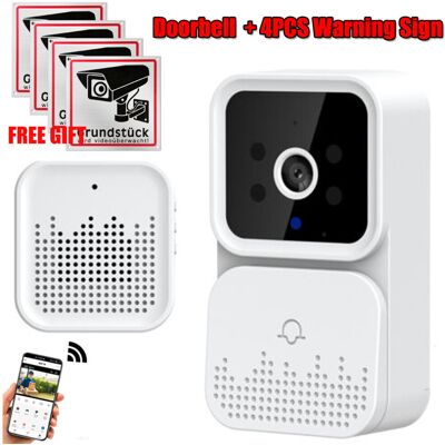 AKKEE M6 Wireless Smart Doorbell Ring WiFi Door Bell Intercom Video Camera AKKEE M6 Wireless Smart Doorbell Ring WiFi Door Bell Intercom Video Camera