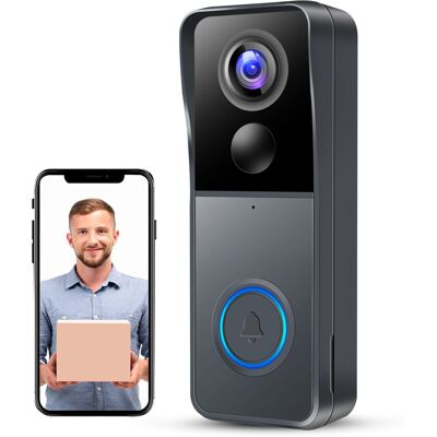 KAMEP Video Doorbell Wireless Camera Doorbells, 1080P HD Smart WiFi Security Camera Do KAMEP Video Doorbell Wireless Camera Doorbells, 1080P HD Smart WiFi Security Camera Do