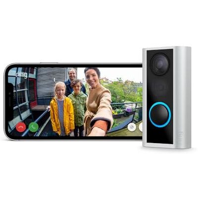 Ring Peephole Camera (Door View Cam) by Amazon 34–55mm door thickness (Recomme Ring Peephole Camera (Door View Cam) by Amazon 34–55mm door thickness (Recomme
