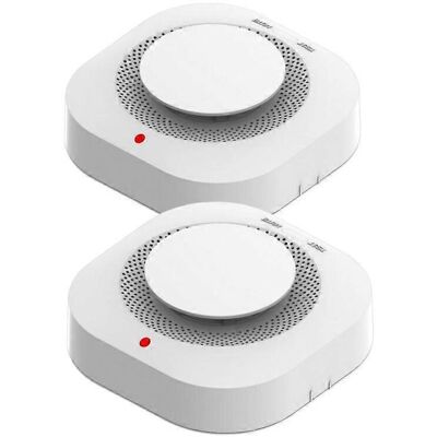 Unbranded 2Pcs Smart Zigbee/Wifi Smoke Detector Smart Fire Fire Protection Home Security A Unbranded 2Pcs Smart Zigbee/Wifi Smoke Detector Smart Fire Fire Protection Home Security A