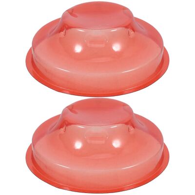 Kricely (As show, One size) 2pcs Smoke Sensor Protection Cover Smoke Detector Hood for Kricely (As show, One size) 2pcs Smoke Sensor Protection Cover Smoke Detector Hood for