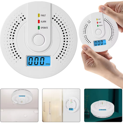 STOYOTU (1PCS) Carbon Monoxide Detector CO Alarm Detector Monitor for Home Safety STOYOTU (1PCS) Carbon Monoxide Detector CO Alarm Detector Monitor for Home Safety