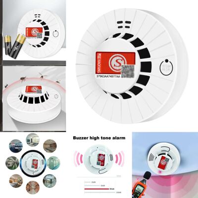 Unbranded Fire Alarm Household Smoke Detector Gas Sensor Household Monitoring Safety Unbranded Fire Alarm Household Smoke Detector Gas Sensor Household Monitoring Safety