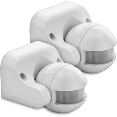 Unbranded (As show, One size) 2X Infrared Motion Sensor Emerge Wall Mount Indoors Outdoors Unbranded (As show, One size) 2X Infrared Motion Sensor Emerge Wall Mount Indoors Outdoors