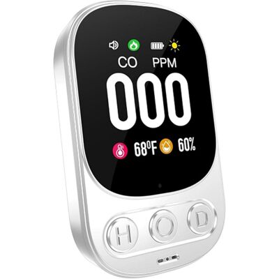 Exogio 3 in 1 Carbon Monoxide Detector Indoor Temperature Humidity CO Monitor Plug&Play Exogio 3 in 1 Carbon Monoxide Detector Indoor Temperature Humidity CO Monitor Plug&Play