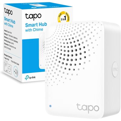 Tapo H100 Smart Hub with Chime, Works with Tapo Doorbell Camera, Smart Switch, B Tapo H100 Smart Hub with Chime, Works with Tapo Doorbell Camera, Smart Switch, B