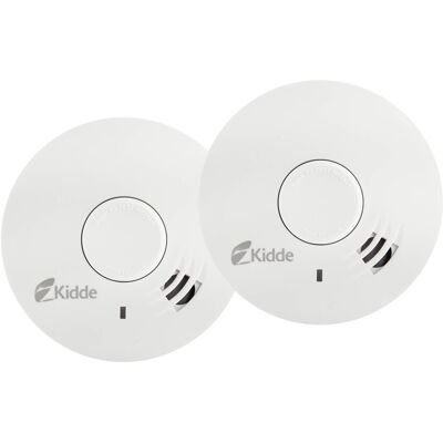 Kidde 10Y29 RB Ten Year Life Sealed Battery Smoke Alarm Twin Pack Kidde 10Y29 RB Ten Year Life Sealed Battery Smoke Alarm Twin Pack