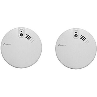 Twin Pack Kidde Firex KF20 Mains Powered Optical Smoke Alarm with 9V Back Up Bat Twin Pack Kidde Firex KF20 Mains Powered Optical Smoke Alarm with 9V Back Up Bat