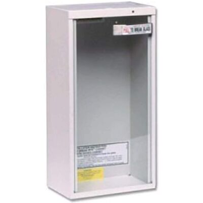 Kidde Fire Extinguisher Wall Cabinet, White Kidde Fire Extinguisher Wall Cabinet, White