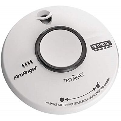 FireAngel ST-622T Thermoptek Smoke Alarm – 10 Year Sealed Lithium Battery, Multi FireAngel ST-622T Thermoptek Smoke Alarm – 10 Year Sealed Lithium Battery, Multi