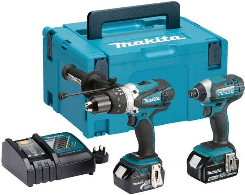 Makita DLX2145TJ 18v LXT 2 Piece Combo Kit 2x 5.0ah Batts