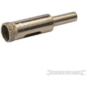 12mm Diamond Dust Holesaw - Silverline 457058 Tile - diamond holesaw dust silve 12mm Diamond Dust Holesaw - Silverline 457058 Tile - diamond holesaw dust silve