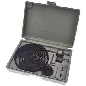 BlueSpot Blue Spot 20509 Pro Holesaw To 127mm Carbon Steel (16 Pieces) - Multi Set 19 16 BlueSpot Blue Spot 20509 Pro Holesaw To 127mm Carbon Steel (16 Pieces) - Multi Set 19 16