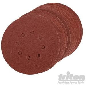 Silverline 150mm Hook & Loop Aluminium Oxide Sanding Disc Pad x10 (100 Grit) Silverline 150mm Hook & Loop Aluminium Oxide Sanding Disc Pad x10 (100 Grit)