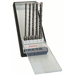 Bosch Carbide Hammer Drill Bit Set SDS-PLUS 5 pcs - Drilling Accessories Bosch Carbide Hammer Drill Bit Set SDS-PLUS 5 pcs - Drilling Accessories