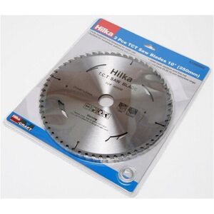 Hilka 51250002 TCT Circular Saw Blades 10" 250mm Pack of 2 Assorted Teeth Hilka 51250002 TCT Circular Saw Blades 10" 250mm Pack of 2 Assorted Teeth