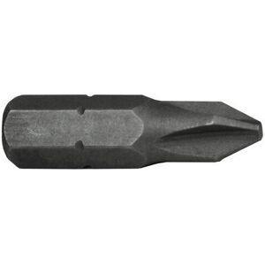 Faithfull FAISBPH125 Phillips 1 S2 Grade Steel Screwdriver Bits x 25mm Pack of 3 Faithfull FAISBPH125 Phillips 1 S2 Grade Steel Screwdriver Bits x 25mm Pack of 3
