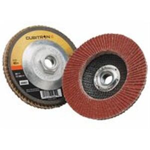 3M Abrasive 405-051141-55602 Cubitron Ii Flap Disc 967A, 4.5 in., 40 Grit, 13, 3 3M Abrasive 405-051141-55602 Cubitron Ii Flap Disc 967A, 4.5 in., 40 Grit, 13, 3