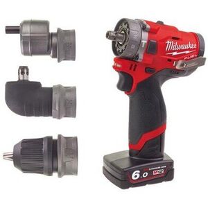 Milwaukee 4933464189 M12 FPDXKIT-602X - M12 - 3-in-1 - Sub-Compact Power drill Milwaukee 4933464189 M12 FPDXKIT-602X - M12 - 3-in-1 - Sub-Compact Power drill