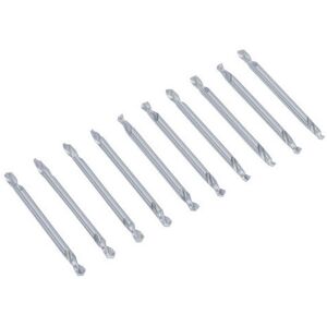 Sealey AK9910 10pc 1/8" Double End Drill Bit Set Sealey AK9910 10pc 1/8" Double End Drill Bit Set