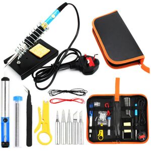 Unbranded 60W Soldering Iron FULL Kit Electronic Welding Irons Tool Unbranded 60W Soldering Iron FULL Kit Electronic Welding Irons Tool