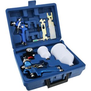 Unbranded 2PCS HVLP Air Gravity Spray Gun Feed Car Paint Copper Nozzle 0.8/1.4mm Unbranded 2PCS HVLP Air Gravity Spray Gun Feed Car Paint Copper Nozzle 0.8/1.4mm