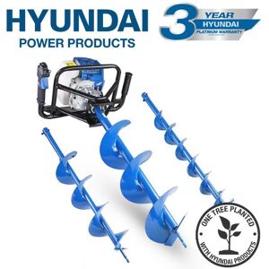 Hyundai HYEA5200X 52cc Petrol Earth Auger, Borer and Drill Hyundai HYEA5200X 52cc Petrol Earth Auger, Borer and Drill