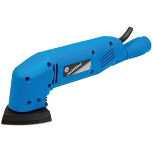 Silverline Hook & Loop Detail Sander With Dust Extraction DIY Tool 180W 90mm ( U Silverline Hook & Loop Detail Sander With Dust Extraction DIY Tool 180W 90mm ( U