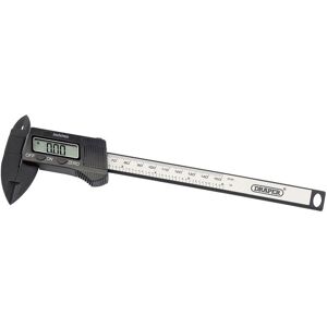 Draper 150mm or 6" Carbon Fibre Digital Caliper Gauge Draper 150mm or 6" Carbon Fibre Digital Caliper Gauge