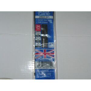 BlueSpot 10 x 150mm (6") UK Manufactured Hacksaw Blades BlueSpot 10 x 150mm (6") UK Manufactured Hacksaw Blades