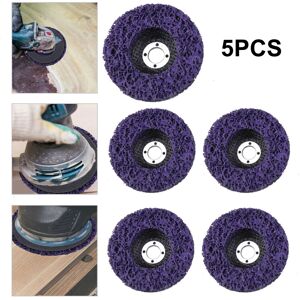 Unbranded 5 Pcs 4'' Poly Strip Disc Wheel Paint Rust Removal Clean For Angle Grinder 100mm Unbranded 5 Pcs 4'' Poly Strip Disc Wheel Paint Rust Removal Clean For Angle Grinder 100mm