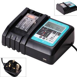 Unbranded For Makita DC18RC Li-ion LXT 14.4v-18v 3A Fast Single Port Charger Unbranded For Makita DC18RC Li-ion LXT 14.4v-18v 3A Fast Single Port Charger