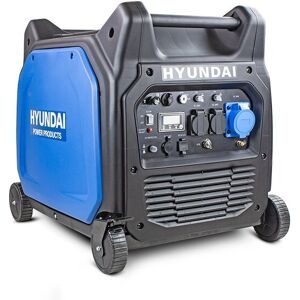 Hyundai 6600W/6.6kW Remote Electric Start Petrol Portable Inverter Generator H Hyundai 6600W/6.6kW Remote Electric Start Petrol Portable Inverter Generator H