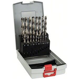 Bosch Professional 19-Piece ProBox HSS-G Metal Drill Bit Set (Cut, Accessories f Bosch Professional 19-Piece ProBox HSS-G Metal Drill Bit Set (Cut, Accessories f
