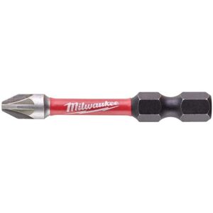 Milwaukee Impact Driver Bits PZ2 - 50mm - Impact Driver Bits Milwaukee Impact Driver Bits PZ2 - 50mm - Impact Driver Bits