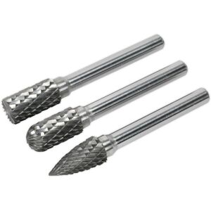 Loops 3 PACK - 10mm Tungsten Carbide Rotary Burr Bits Set - VARIOUS Cutting Heads Loops 3 PACK - 10mm Tungsten Carbide Rotary Burr Bits Set - VARIOUS Cutting Heads