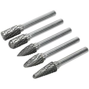 Loops 5 PACK - 10mm Tungsten Carbide Rotary Burr Bits Set - VARIOUS Cutting Heads Loops 5 PACK - 10mm Tungsten Carbide Rotary Burr Bits Set - VARIOUS Cutting Heads